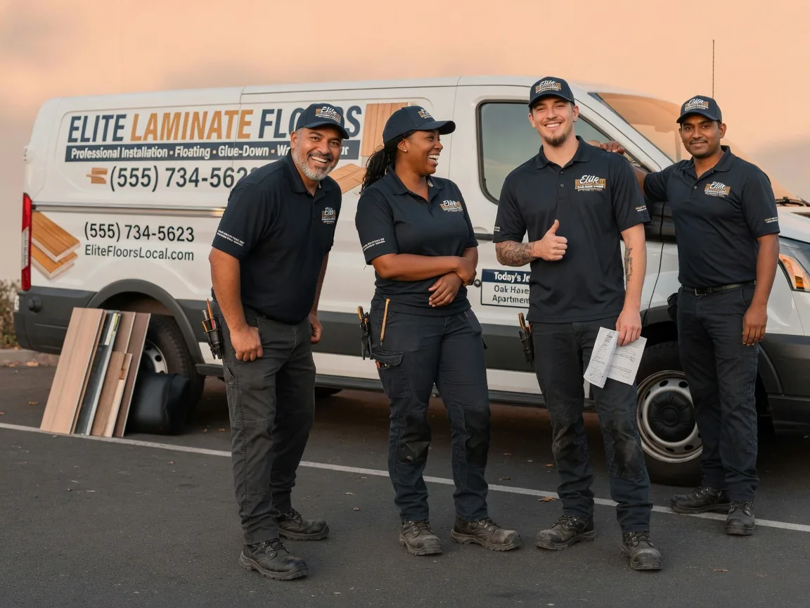 Laminate flooring installation company in Hall, NY